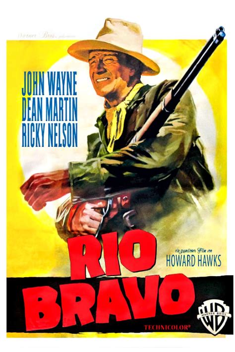 Rio Bravo 1959 Posters — The Movie Database Tmdb