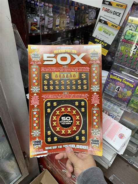 Behold this giant (non winning) New Jersey scratch off : r/Lottery