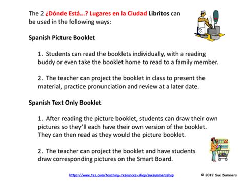 Spanish Donde Esta City Booklet Teaching Resources
