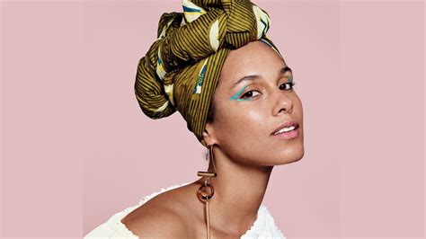 Alicia Keys Explains Her Makeup Free Beauty Look Gets Candid On