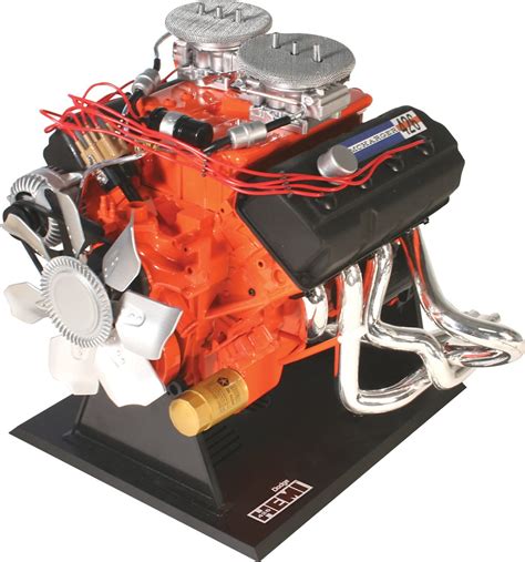 Hawk Models 14 Scale 426 Dodge Street Hemi Engine Kit By Hawk Models