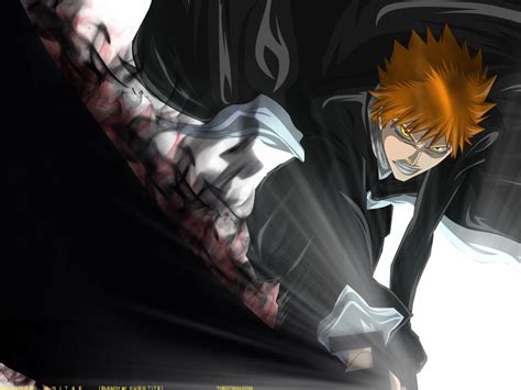 Bleach Anime Ichigo Bankai - WALLFREE