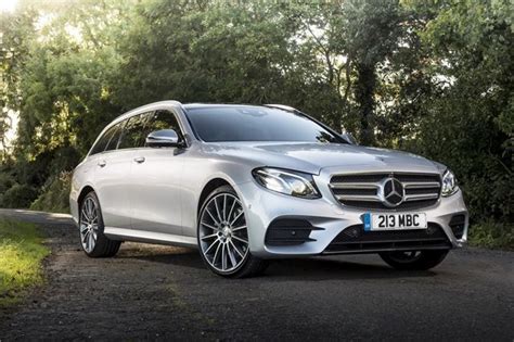 The new front end with powerdomes as standard. Review: Mercedes-Benz E-Class Estate (2016) | Honest John