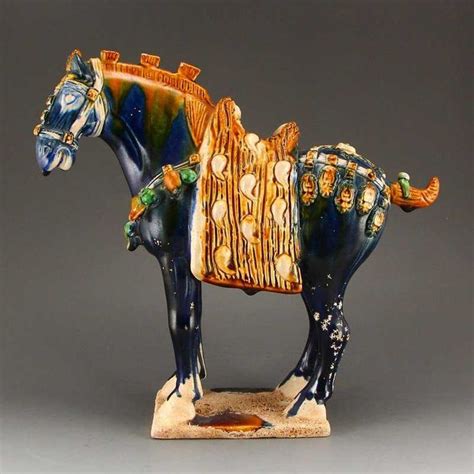 Aesthetic experience according to its phenomenological or representational content; Chinese Tang Sancai Porcelain Statue - Horse - Jan 16, 2019 | Quan Rong Gallery in NJ | Chinese ...