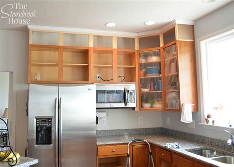 What are some alternatives to cabinets near sloped ceilings? Extending Kitchen Cabinets To The Ceiling | Kitchen ...