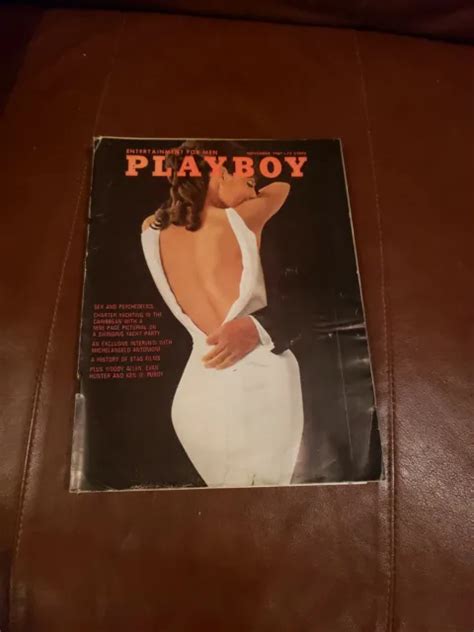 PLAYBOY MAGAZINE NOVEMBER 1967 Playmate Kaya Christian Playboy Yacht