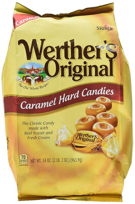 Werthers Original Hard Candy Caramel 34 Ounce Pack Of