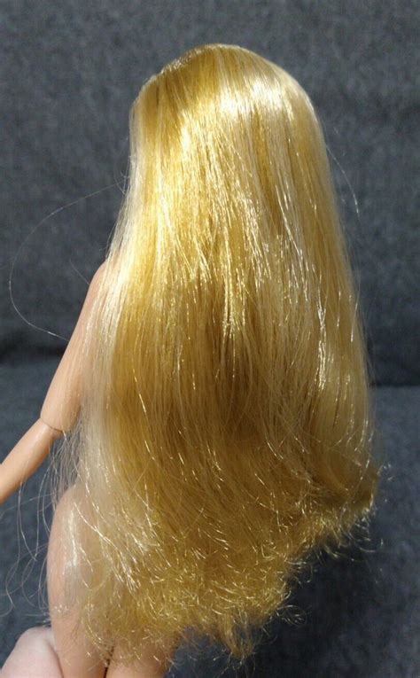 Barbie Doll Nude Hybrid Articulated Moveable Posable Highlighted Hair Nice Ooak Ebay