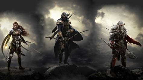 Elder Scrolls Online Warrior Wallpaperhd Games Wallpapers4k