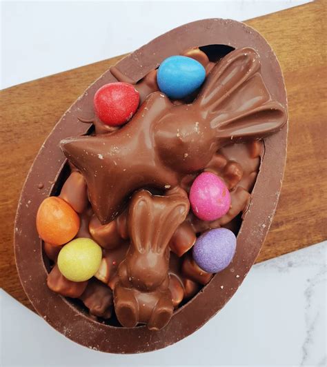 Malt Bunny Rocky Road Easter Egg By Cocoa Delicious