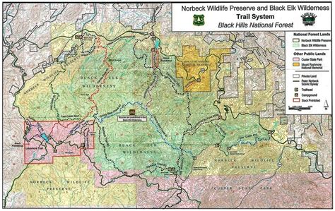 Black Elk Wilderness Map Photos Diagrams And Topos Summitpost Map