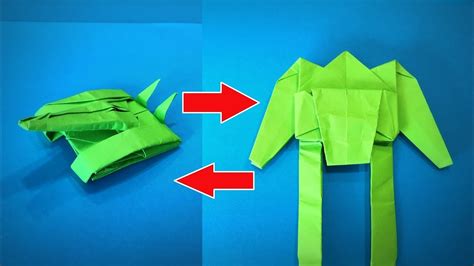 Cara Membuat Origami Robot Transformer