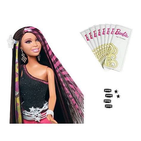 Barbie African American Doll And Designable Hair Extensions