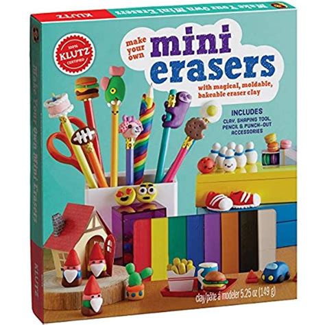 Klutz Make Your Own Mini Erasers Toy Erasers Craft Kits For Kids