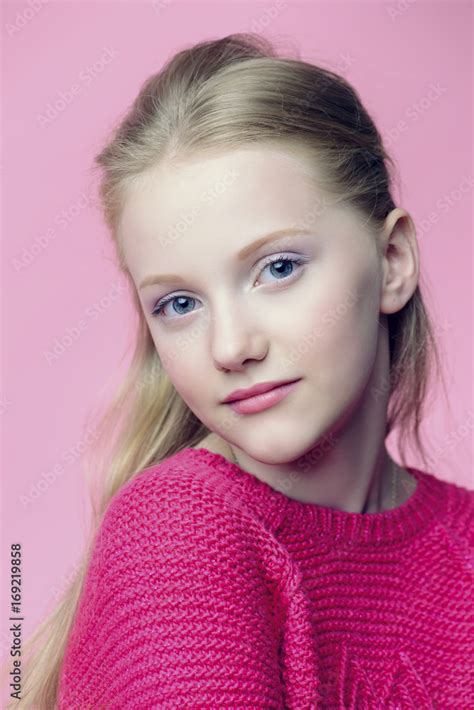Pretty Teen Girl Stock Photo Adobe Stock
