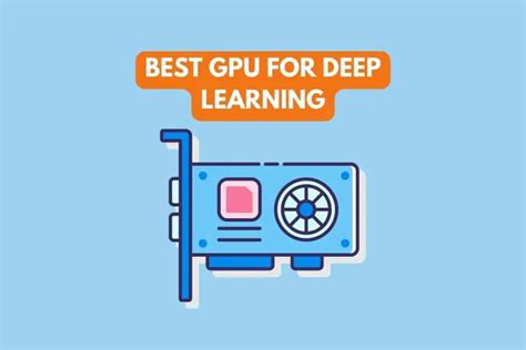 5 Best Gpu For Deep Learning And Ai 2023 Fast Options