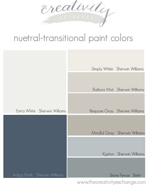 Choosing A Paint Color Palette For The Whole Home The Creativity Exchange