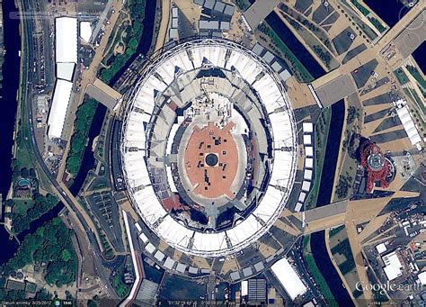 Olympic Stadium London Just Another Satellite Image