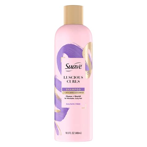 Suave Professionals For Natural Hair Sulfate Free Cleansing Shampoo And