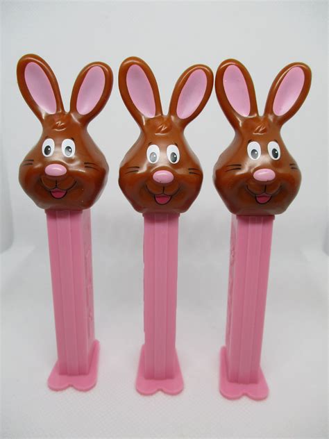 Pez Rabbit Candy Dispensers Pez Bunny Candy Dispenser Choose Etsy