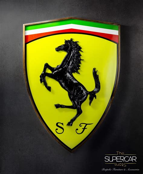 Ferrari Emblem Xxl By The Supercar Store