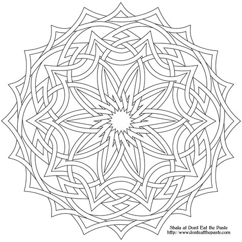 This page is full of mandalas and geometric shapes. Unique Intricate Mandala Coloring Pages Free | Thousand of the Best printable coloring pages for ...