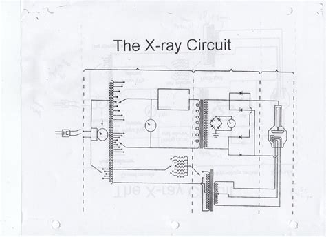 Main X Ray Circuit Diagram Labeled
