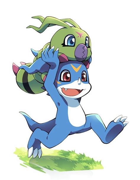 Do you like this video? Veemon&Wormmon | Digimon, Digimon digital monsters ...