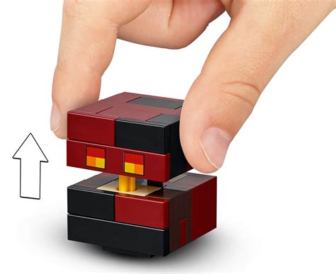 Buy Lego Minecraft Skeleton Bigfig With Magma Cube At Mighty Ape Nz