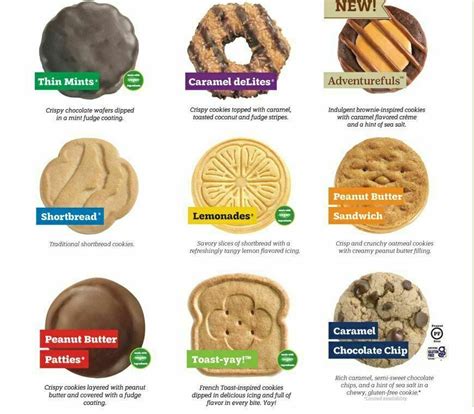 girl scout cookies 2022 flavors