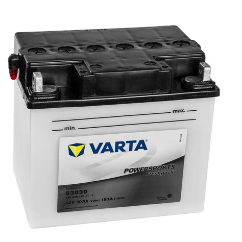 Varta Powersports Motorradbatterie 53030 53030 12v 30ah Batterie24de