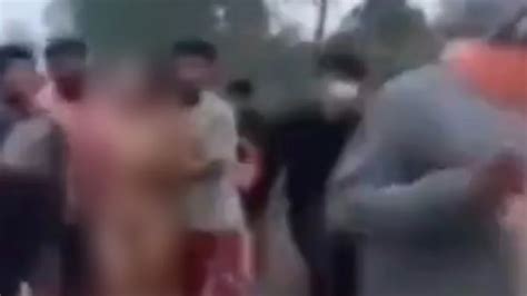 Sensitive Content Video Women Forced To Parade Naked India