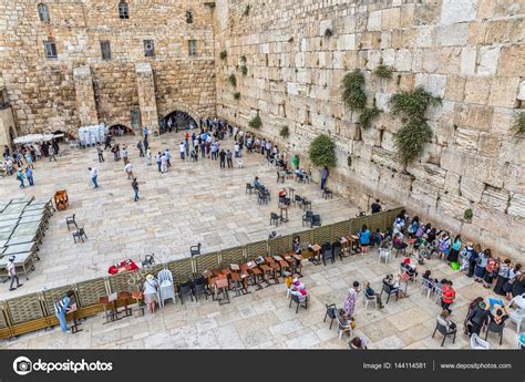 Western Wall Jerusalem Stock Editorial Photo © Dbajurin 144114581