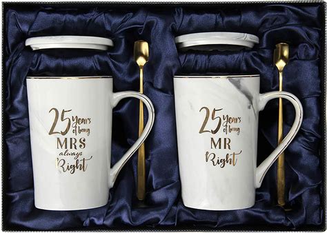 Silver Anniversary 25 Years Anniversary For Husband T Wife Custom