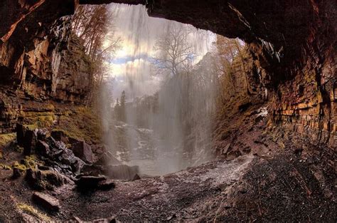 Cave Behind The Falls Beautiful Waterfalls Waterfall Places To Visit