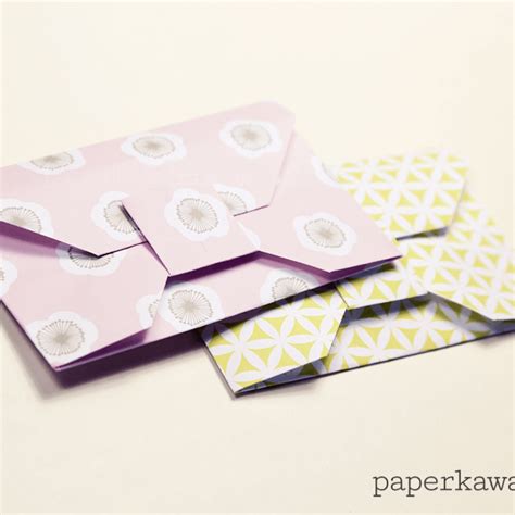 Easy Origami Envelope Letterfold By Simon Andersen Via Paperkawaii