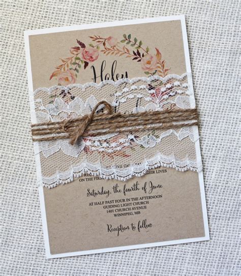 There are so many outdoor venues and charming décor country chic wedding invitations come in many different styles, but where do you start? The Perfect Rustic Invitations For Your Country Wedding ...