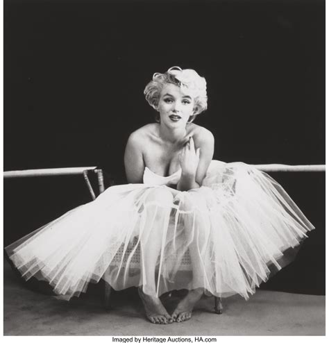 Milton Greene American 1922 1985 Marilyn Monroe White Dress Lot