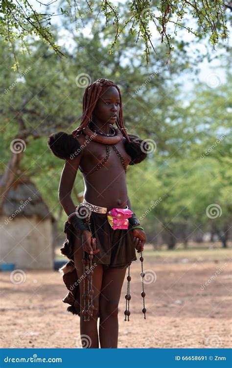Donna Di Himba Namibia Fotografia Editoriale Immagine Di Indigeno