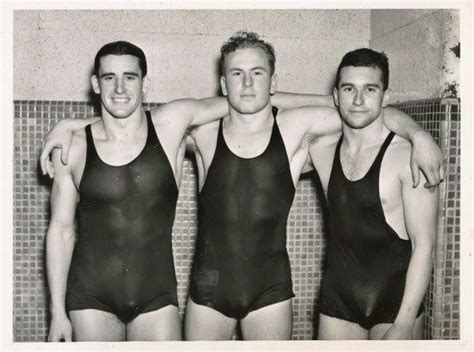 vintage men in leotards swim suits and onesies vintage swimmer vintage men