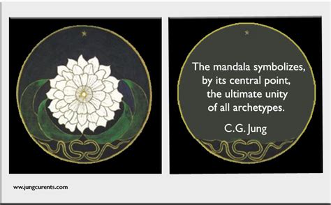 Cg Jung The Mandala Symbolizes By Its Central Point The Ultimate