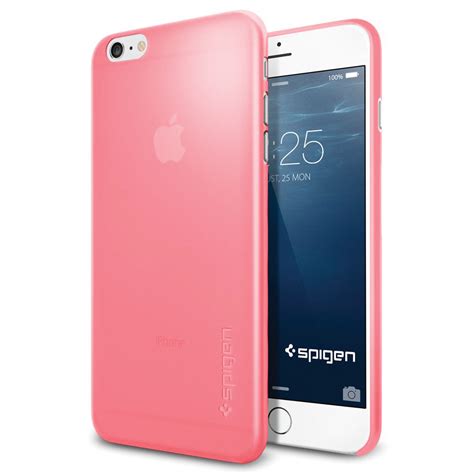 Spigen Air Skin Case For Iphone 6 Plus Azalea Pink Sgp11160