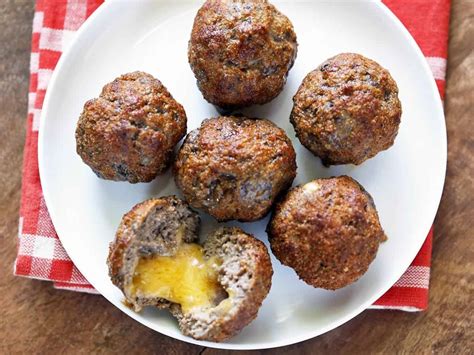 Cheese Stuffed Meatballs Healthy Recipes Blog