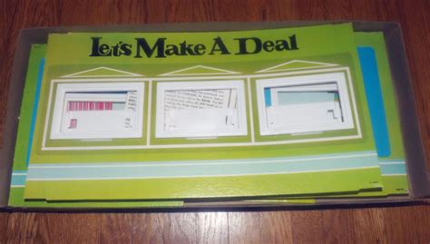 Vintage 1974 Lets Make A Deal Board Game Based On The Long Running