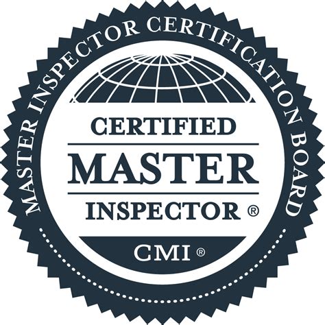 Certifed Master Inspector® Logos Certified Master Inspector®