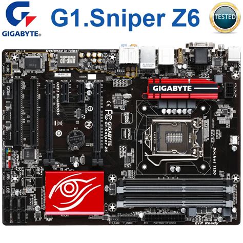 Gigabyte G1sniper Z6 Desktop Placa Mãe Z97 Para Lga 1150 Núcleo I7 I5