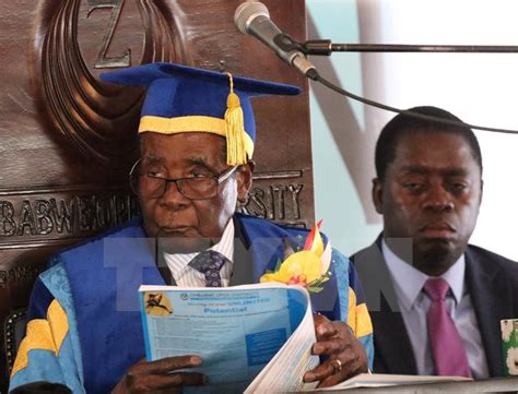 Đảng Cầm Quyền Tại Zimbabwe Sắp Cách Chức Chủ Tịch Của Tổng Thống Tạp Chí Tuyên Giáo