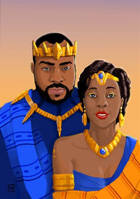King And Queen In Love Gino Ndjock On Artstation At