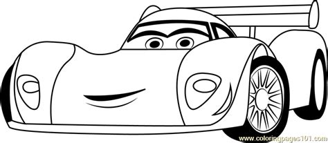 Cars disney frank coloring page : Green Cars Disney Coloring Page for Kids - Free Cars ...