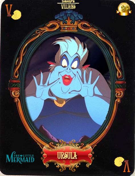 Dv Card 24 Ursula By Maleficent84 On Deviantart Disney Villains